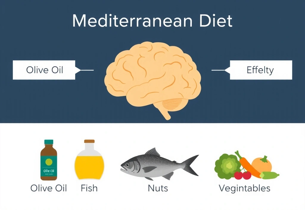 Mediterranean diet brain health research